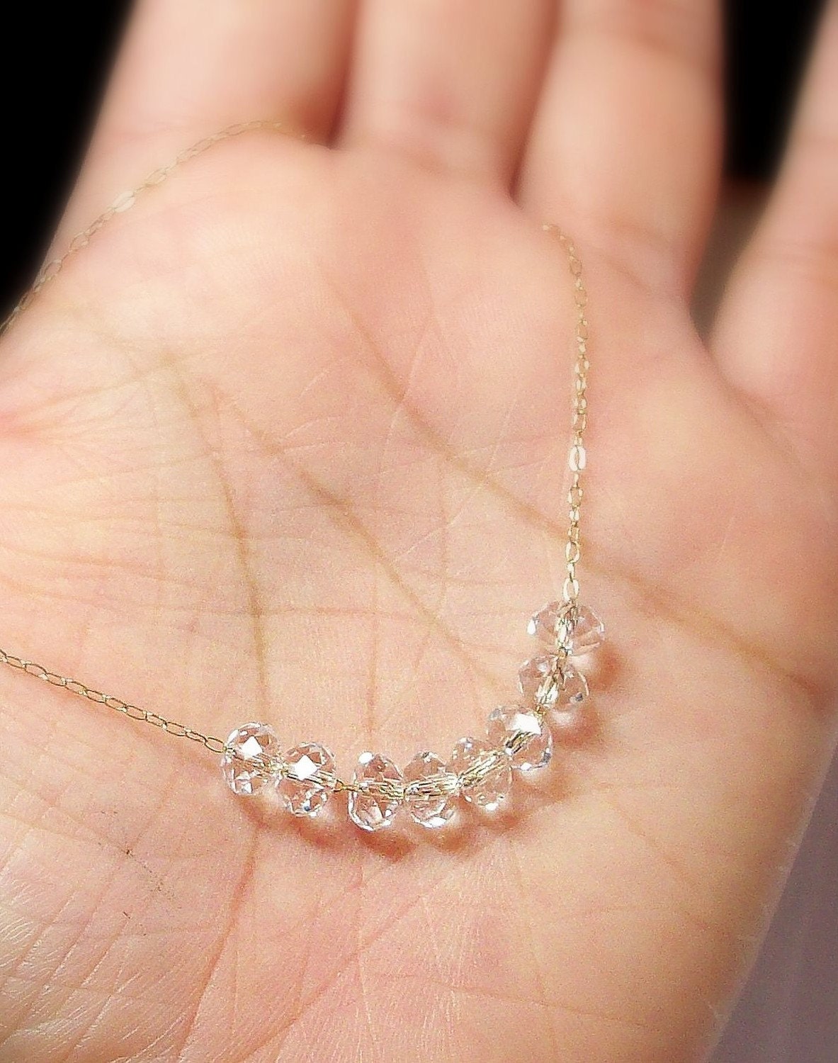 Sex and the City - Carrie Bradshaw Diamond Necklace - 14K Goldfilled Necklace