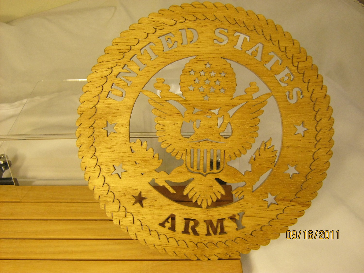 US ARMY SCROLL Saw Plaque By Mikeswoodworking On Etsy