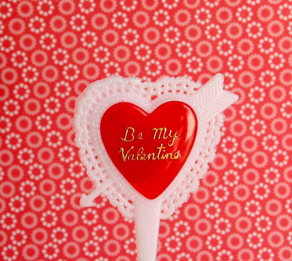 12 Be My Valentine Cupcake Picks Il_170x135
