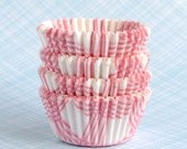 MINI Pink Plaid Cupcake Liners (100)