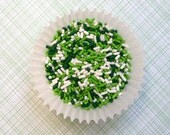 St Patrick's Day Green Sprinkles Mix for Decorating Cupcakes and Cookies (4 ounces) Il_170x135