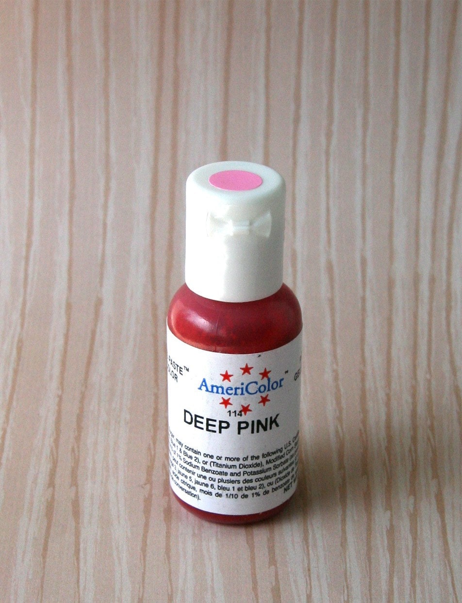 Americolor Food Coloring for Frosting and Cookies - Deep Pink Il_570xn