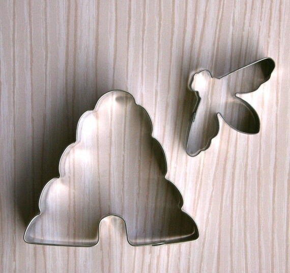 Bee and Bee Hive Cookie Cutter Set Il_570xn
