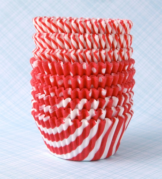 Red Mix Cupcake Liners - set 3 (60) Il_570xn