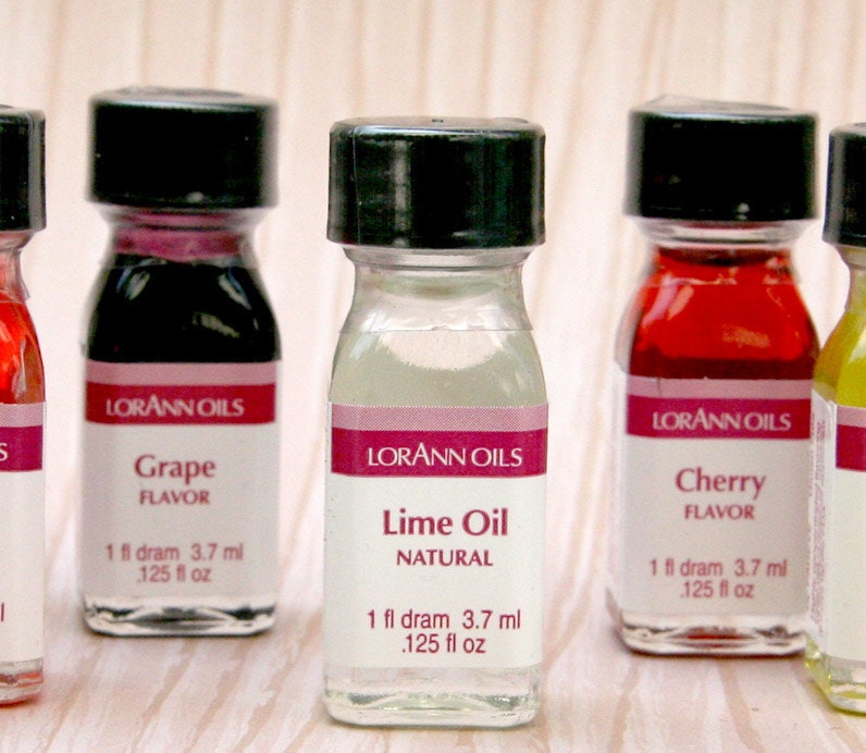 Lime Flavoring Oil (1 dram) for Cupcakes, Cookies, Lollipops, Candy, Chocolate and Frosting Il_570xn