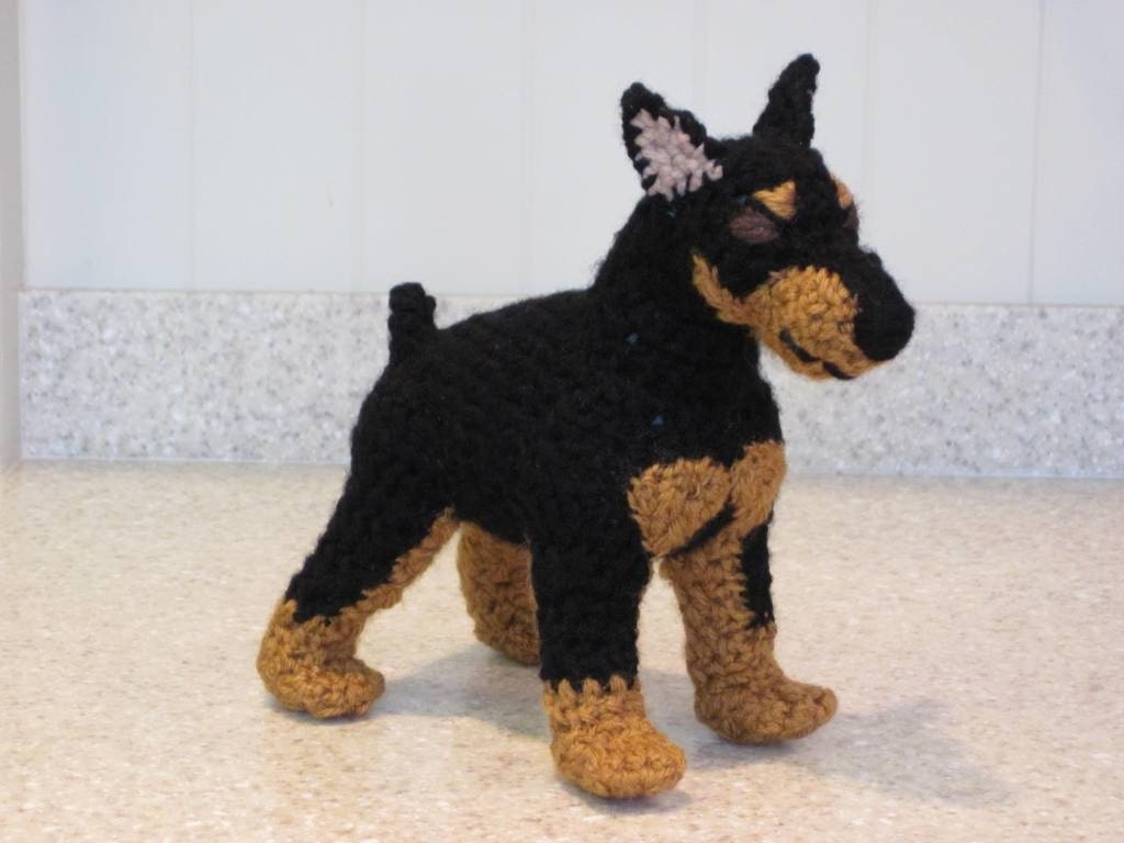 Miniature Pinscher Crochet Pattern - Digital Download