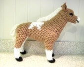 Miniature Horse PDF Crochet Pattern - Digital Download