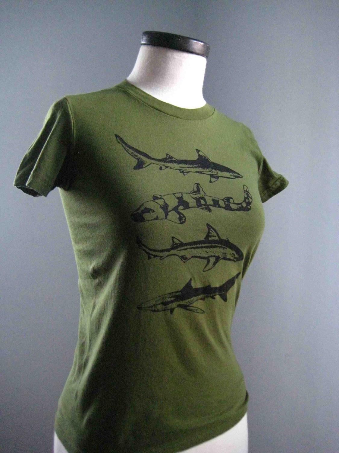 Sharks T Shirt American Apparel Men's / Unisex