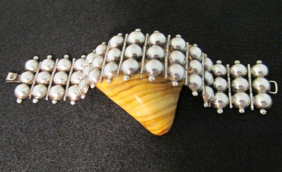 Vintage Mexican Bracelet Silver