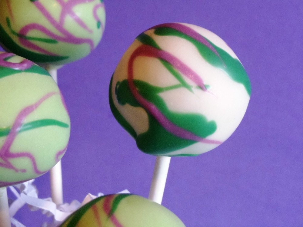 Marbelized Cake Pops