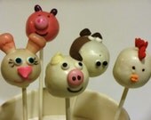 Farm Animal Cake Pops