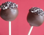 Triple Chocolate Cookies and Cream Cake Pops