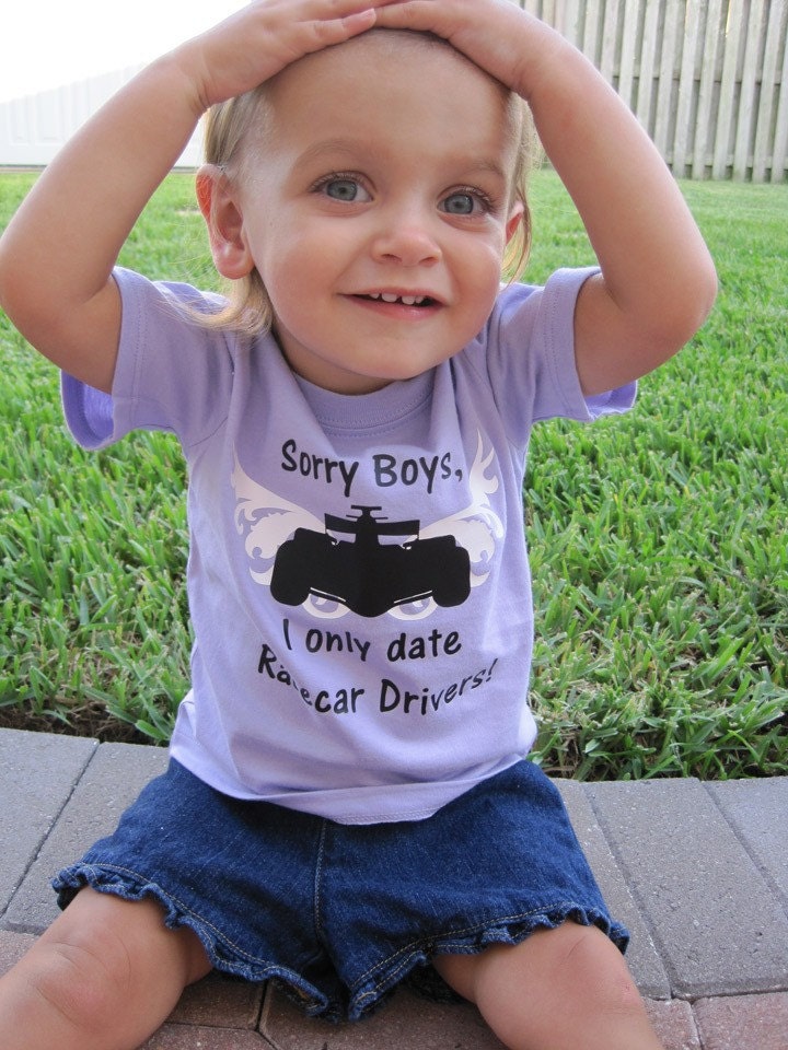 Girl's Racecar T-shirt