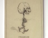 Charlie Brown Skeleton (Panel).