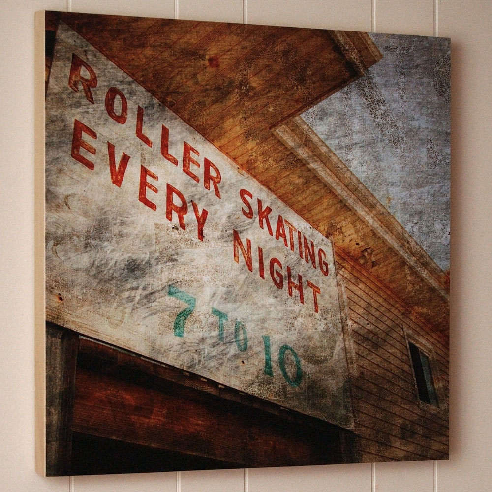 Wall Decor - 24 in x 24 in Wall Box - Your Choice of Print - Altered Photo