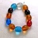Razzle Dazzle Set - Necklace, Bracelet, Earrings - Resin Beads-Jasper Donut