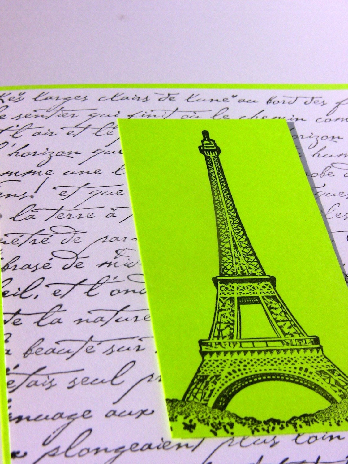 Bon Jour Eiffel Tower