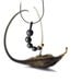Silver Gold Scorpion Tail Necklace - Scorpio
