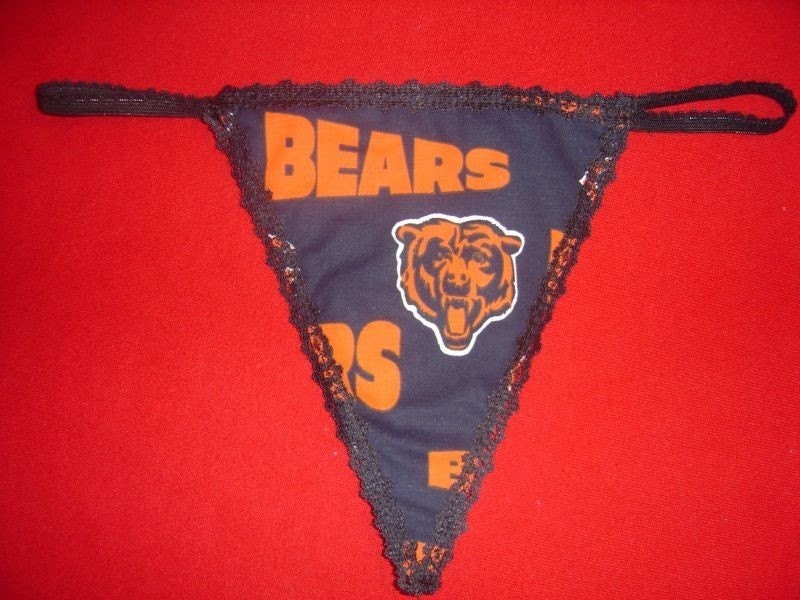 Items Similar To Womens Chicago Bears G String Thong Lingerie Football