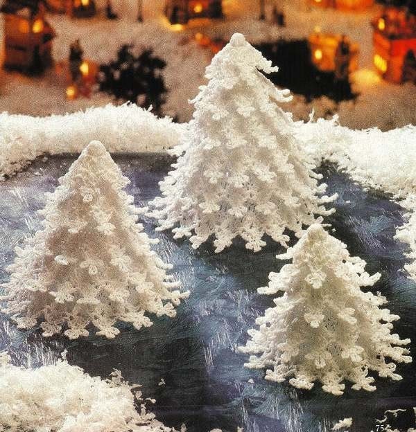X231 Crochet PATTERN ONLY Fairyland Forrest of Christmas Tree Decoration Pattern