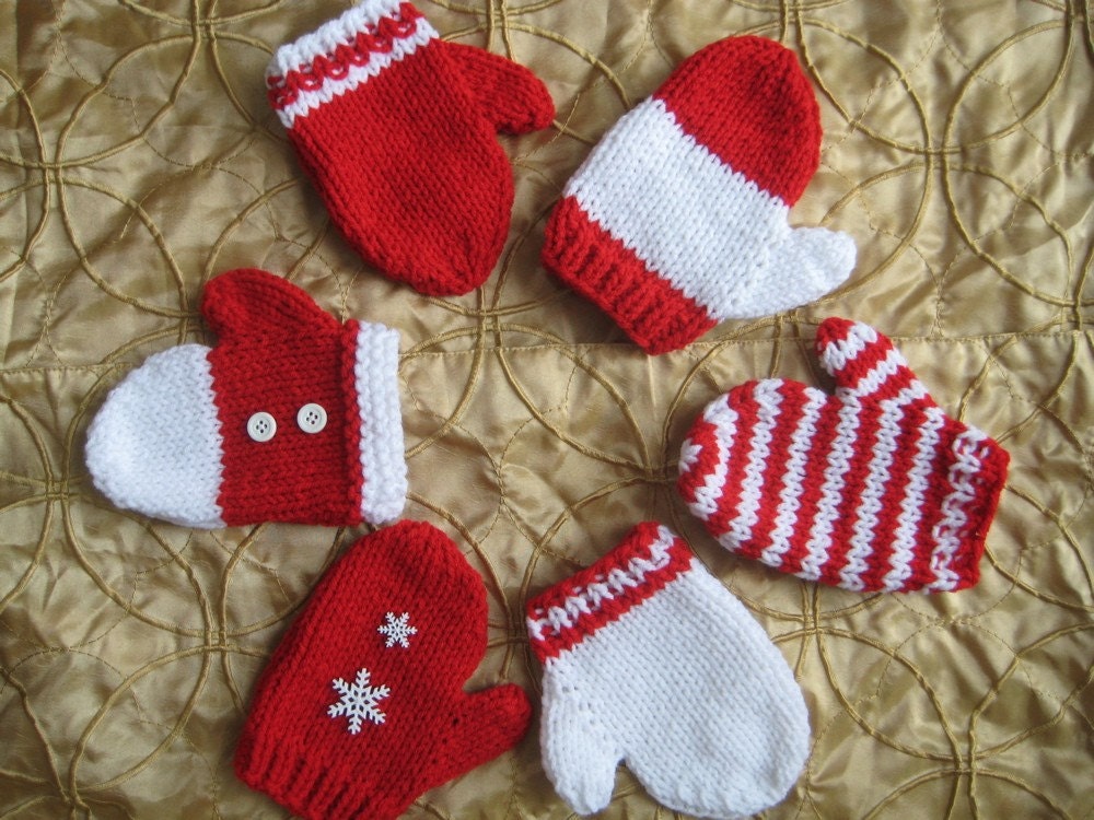 Small Mitten Gift Bag