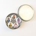 Babushka Dolls.. set of 5 magnets in gift tin