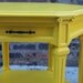 Sunflower Yellow Octagonal Side Table