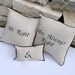 Mr Right and Mrs Always Right 3 piece Pillow Set Shower wedding gift