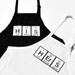 Periodic Table His and Hers Apron Set
