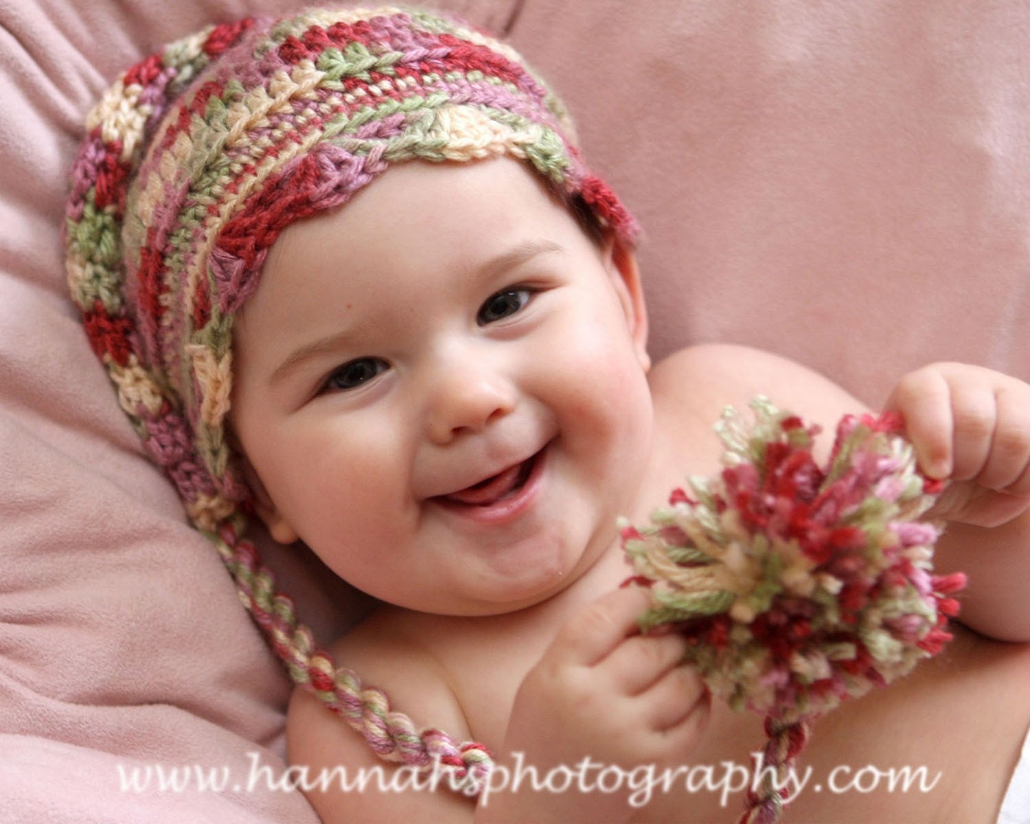 Infant Elf Hat Photo Prop
