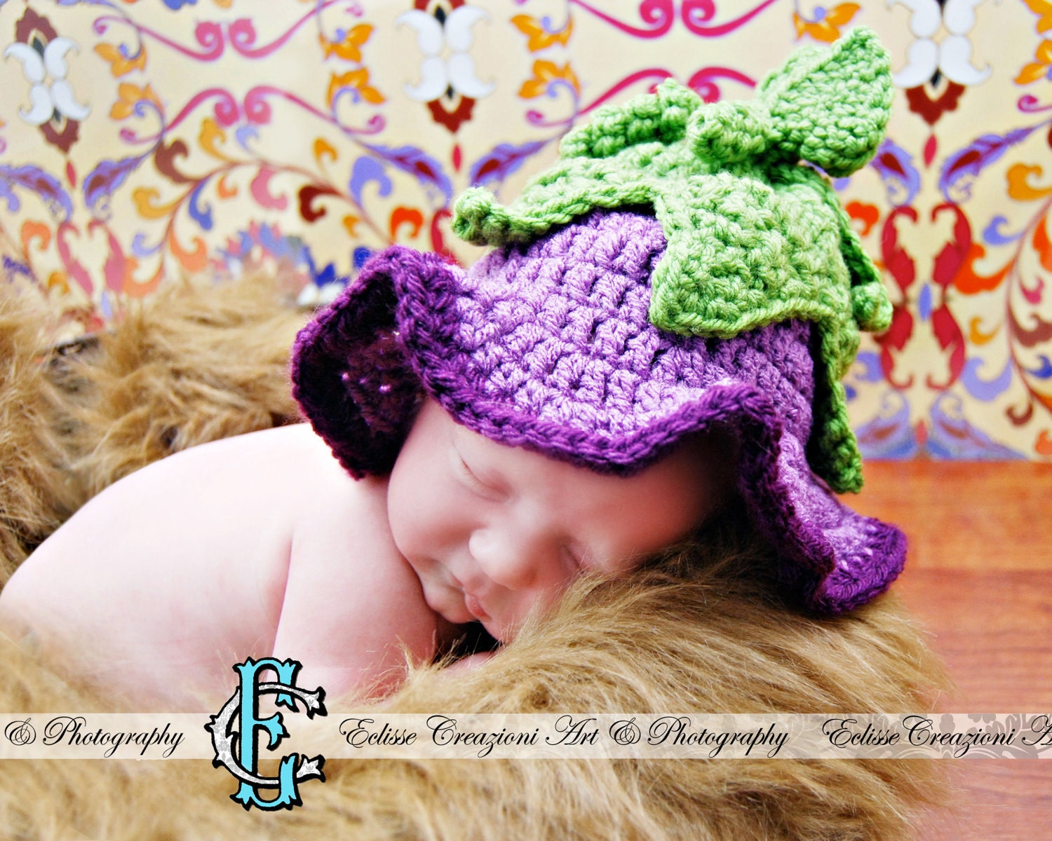 Bell Flower Sun Hat Multiple colors available
