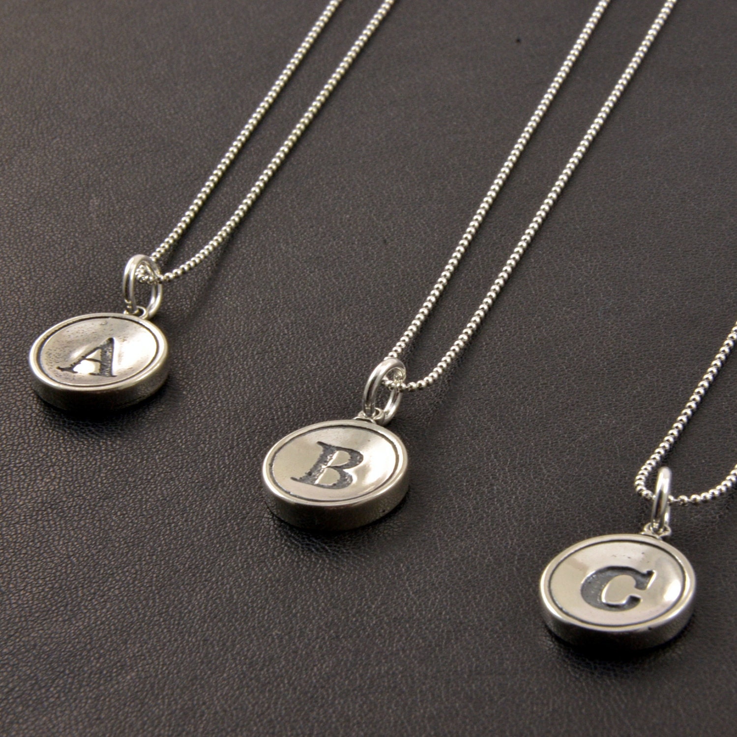 Sterling Silver Initial Jewelry