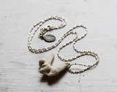 TAXIDERMY COUTURE Wolf Tooth 925 Sterling Silver Chain