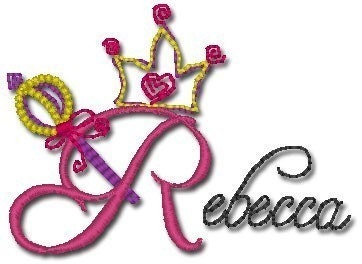 Princess Font Alphabet embroidery designs with script letters
