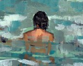 Undertow . giclee print of sea art painting