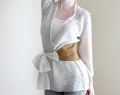 RAW Leather Belt. Lace Sash and Natural Edge Leather Belt. MORE COLORS