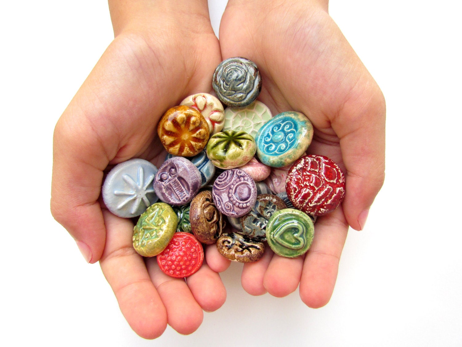 Wedding favor Round cabochon and tiles in variety of colors and designs jewelry accessories mosaic Alerted art Mixed media