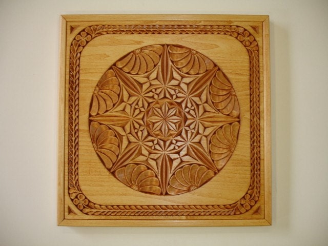 Carved Wall Decor