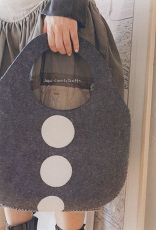 Umami Fabric Bags by Yoshimi Ezura - Japanese Sewing Pattern book for Stylish, Unique & Chic Bag - B344