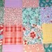 Japanese Cotton Print Fabric - Daiwabo, Panel - Patchwork A - NT319