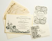 Tuileries Wedding Invitation Stationery Suite