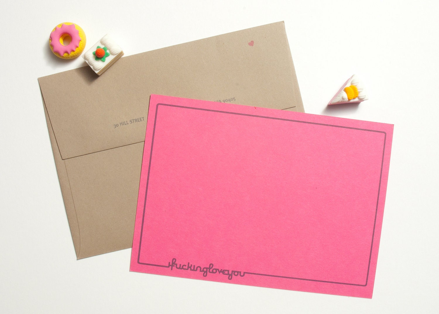 I F-ing Love You Notecards