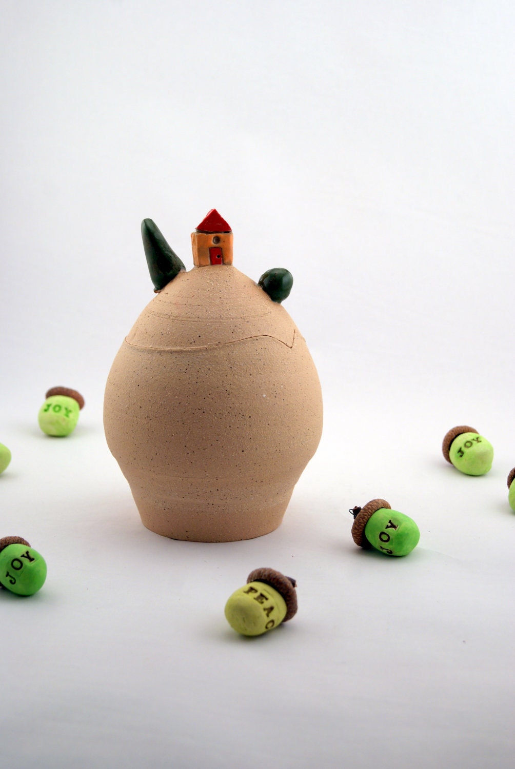 Little House on the Hill - Puzzle Jar - Sugar Bowl