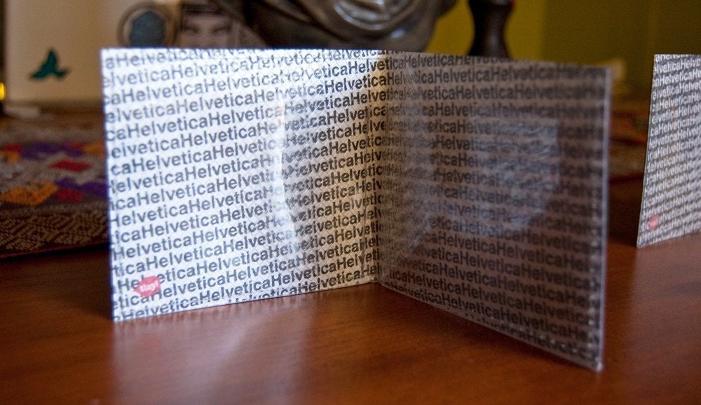 I'll Use Arial When Helvetica Freezes Over Wallet - Black