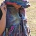 Custom For You Harry and the Hippie Chic Recycled  Upcycled OOAK Reconstructed Patchwork Hand Dyed Waist Coat