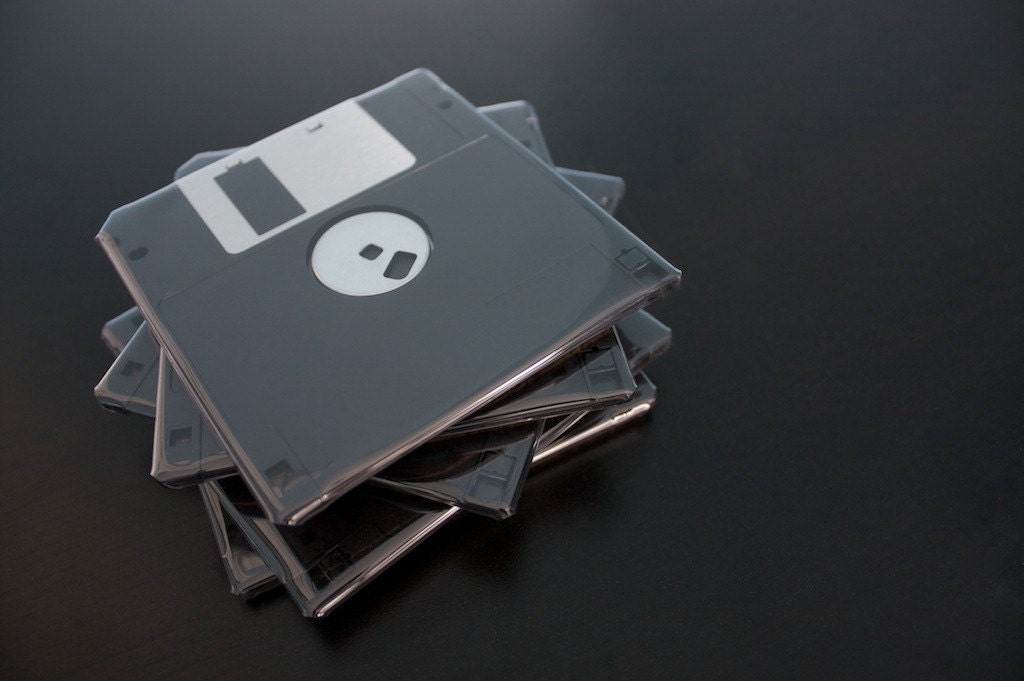 Floppy Disk Coasters - Classic - Father's Day