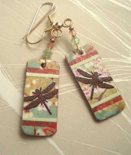 Lilah dragonfly earrings
