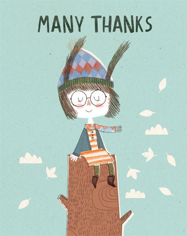 Thank you card