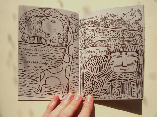 Endangered Species Colouring Book