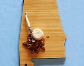 AHeirloom's Alabama State Shaped Cutting Board